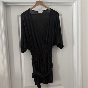 Black Shimmer romper